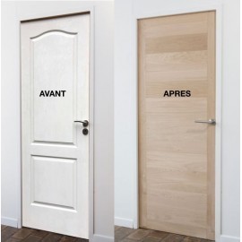 Habillage de porte intérieur sur mesure